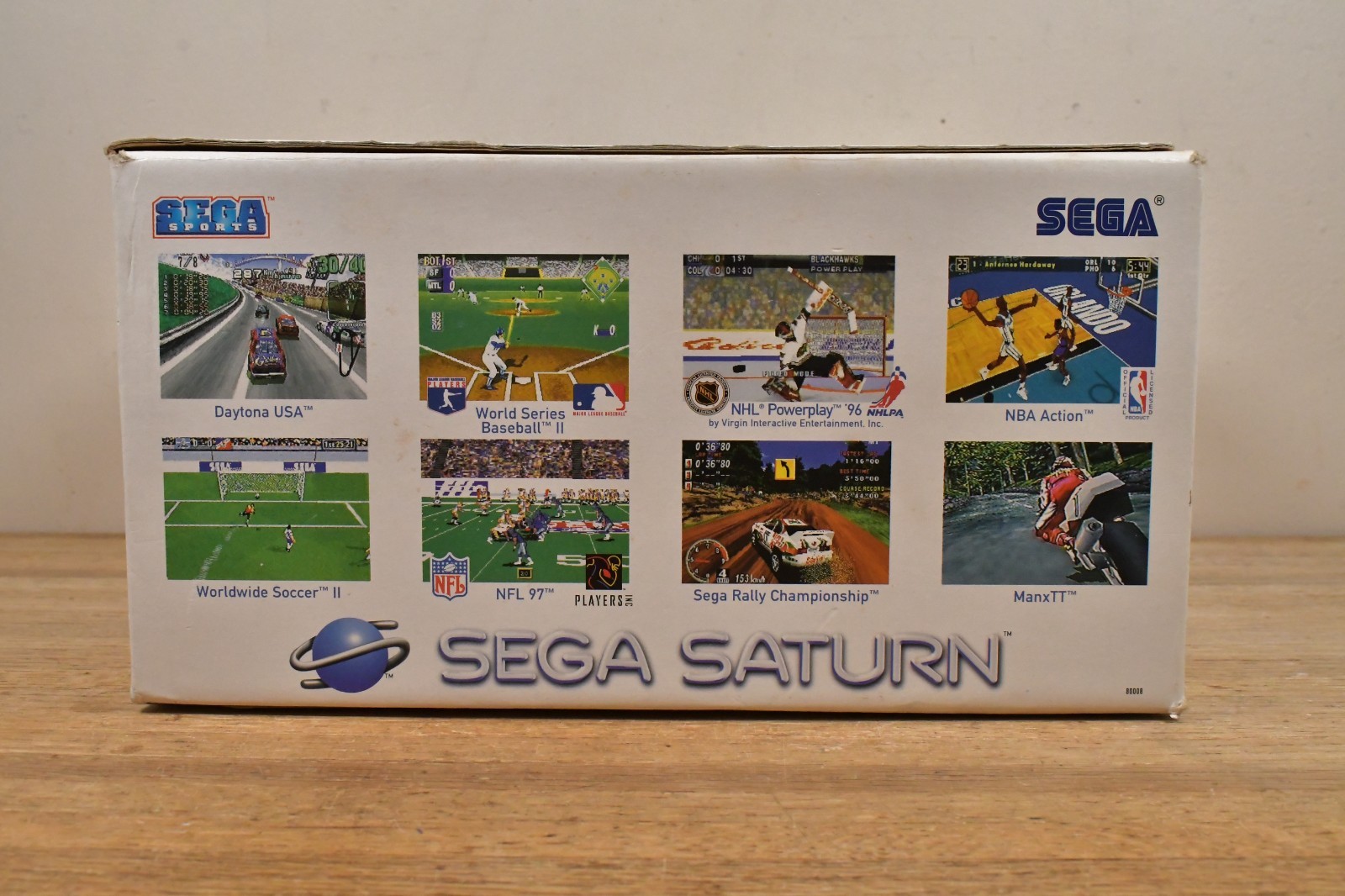 Sega Saturn System Console in Retail Box + 2 Controllers AV & Power Cables
