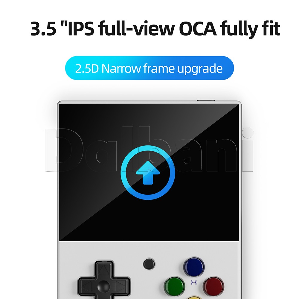 Miyoo Mini Plus White Open Source Retro Handheld Game Console with 64GB