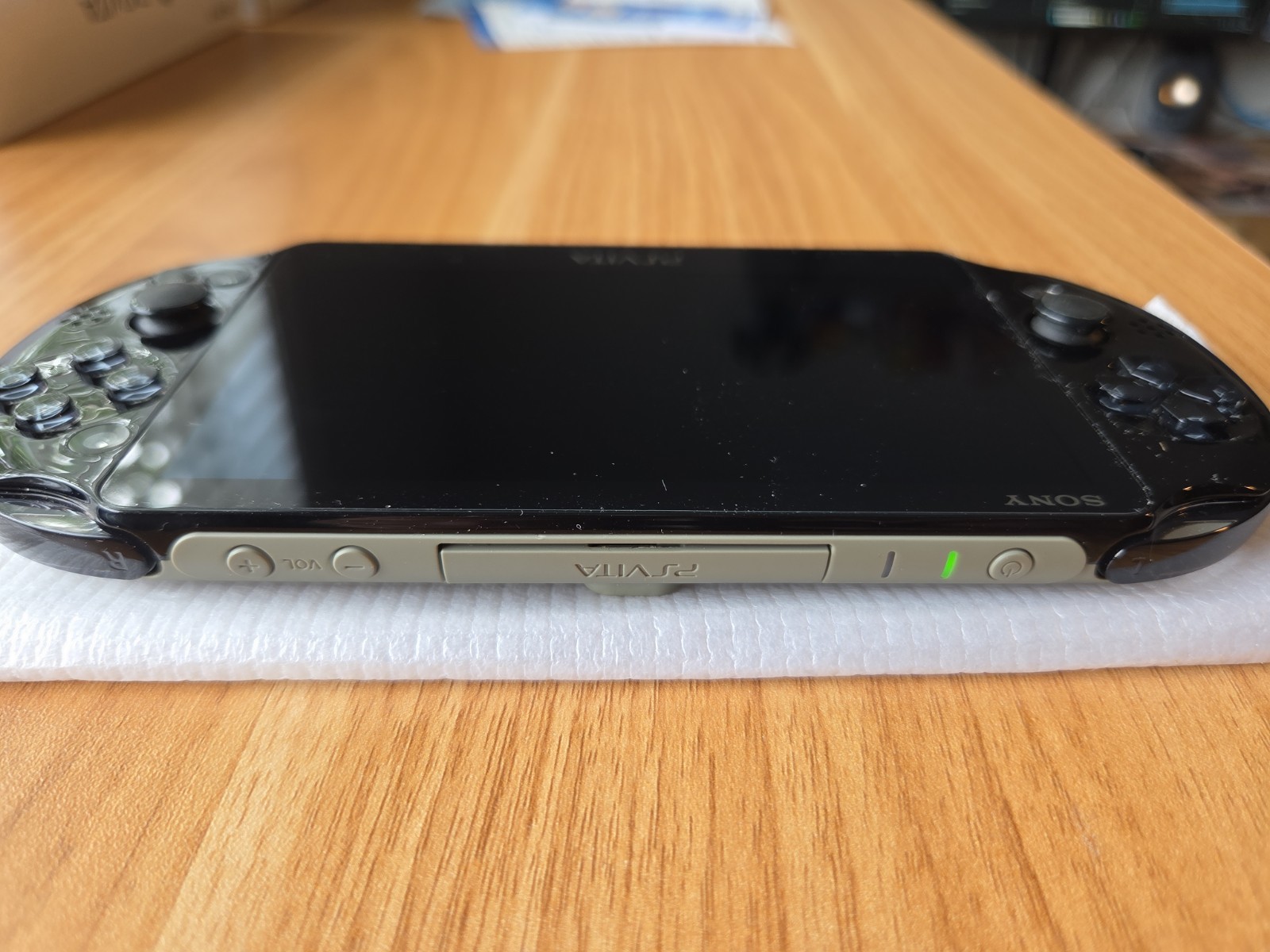Sony PS Vita Console God Eater 2 Fenrir Edition PCHJ-10010 Khaki Black US SELLER