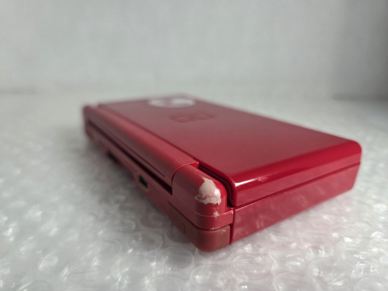 Nintendo DS Lite Red Mario Edition Console Tested Cleaned OEM Charger New Batter