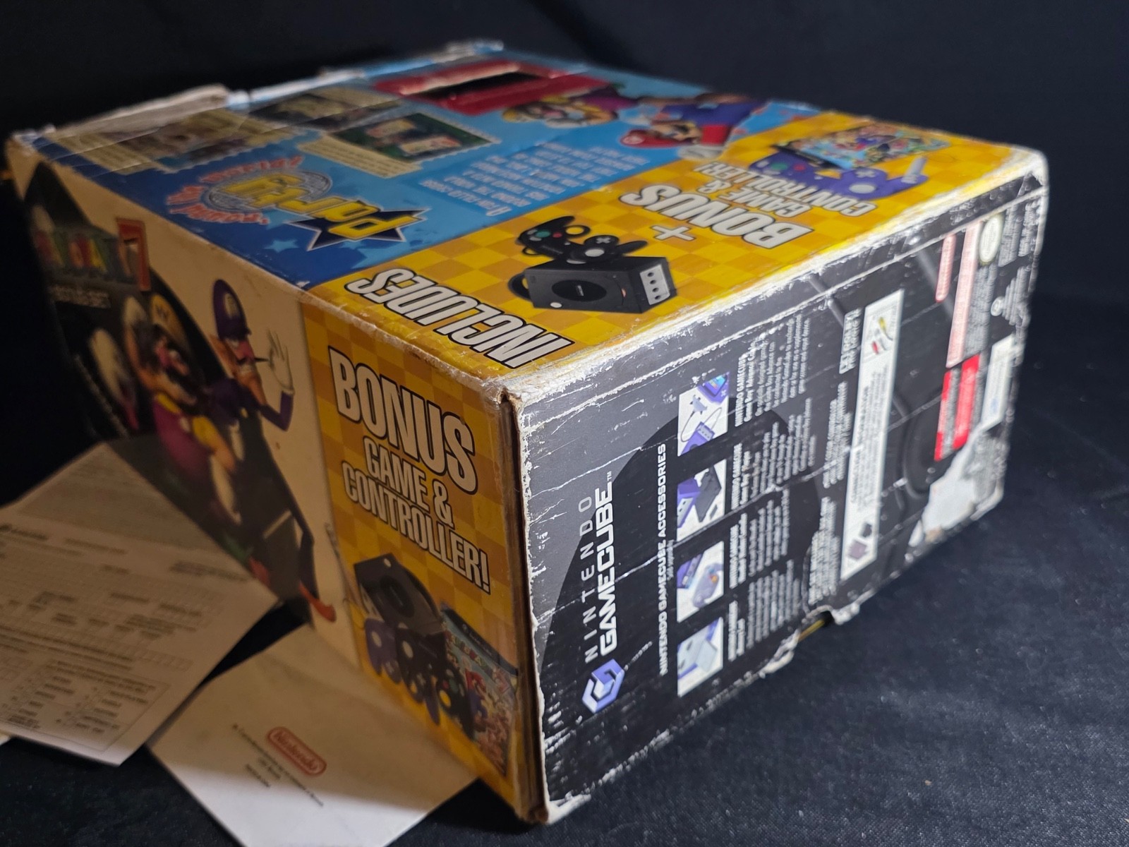 Nintendo GameCube Mario Party 7 Bonus Set In Box