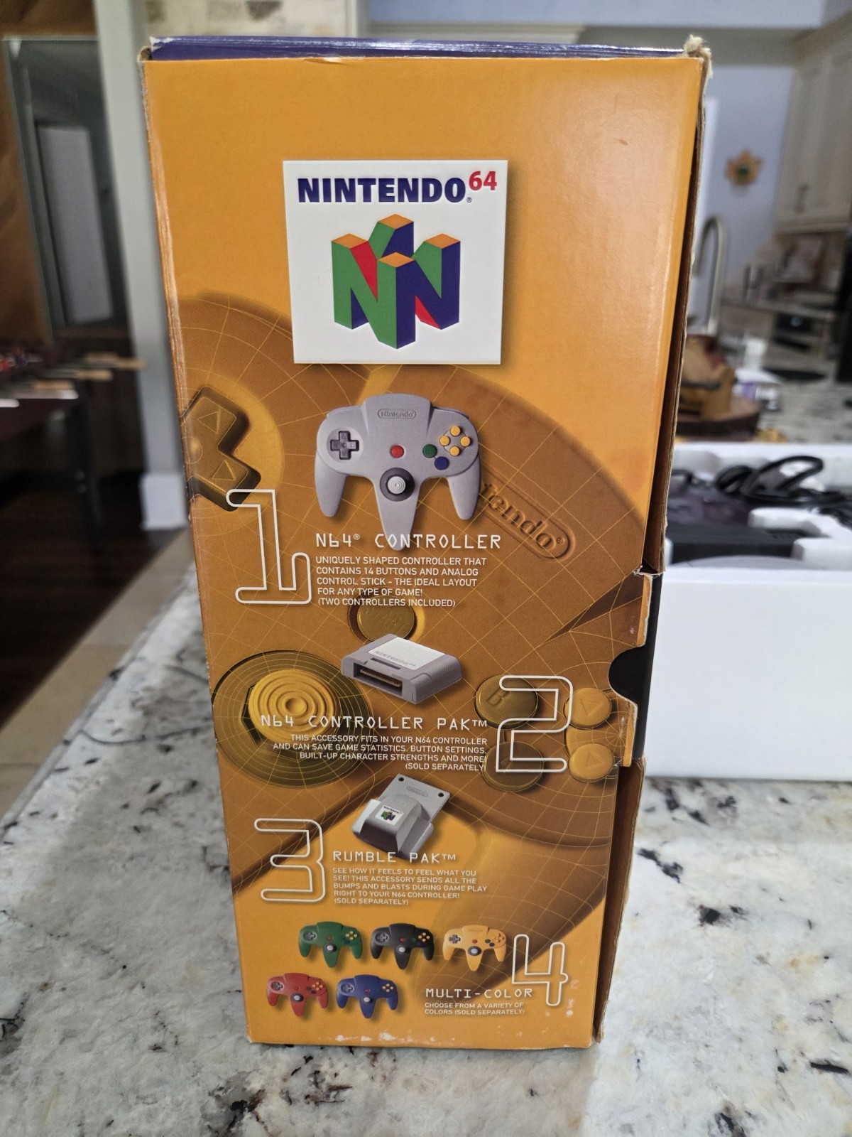 Nintendo 64 Atomic Purple Controller Console Bundle Complete In Original Box