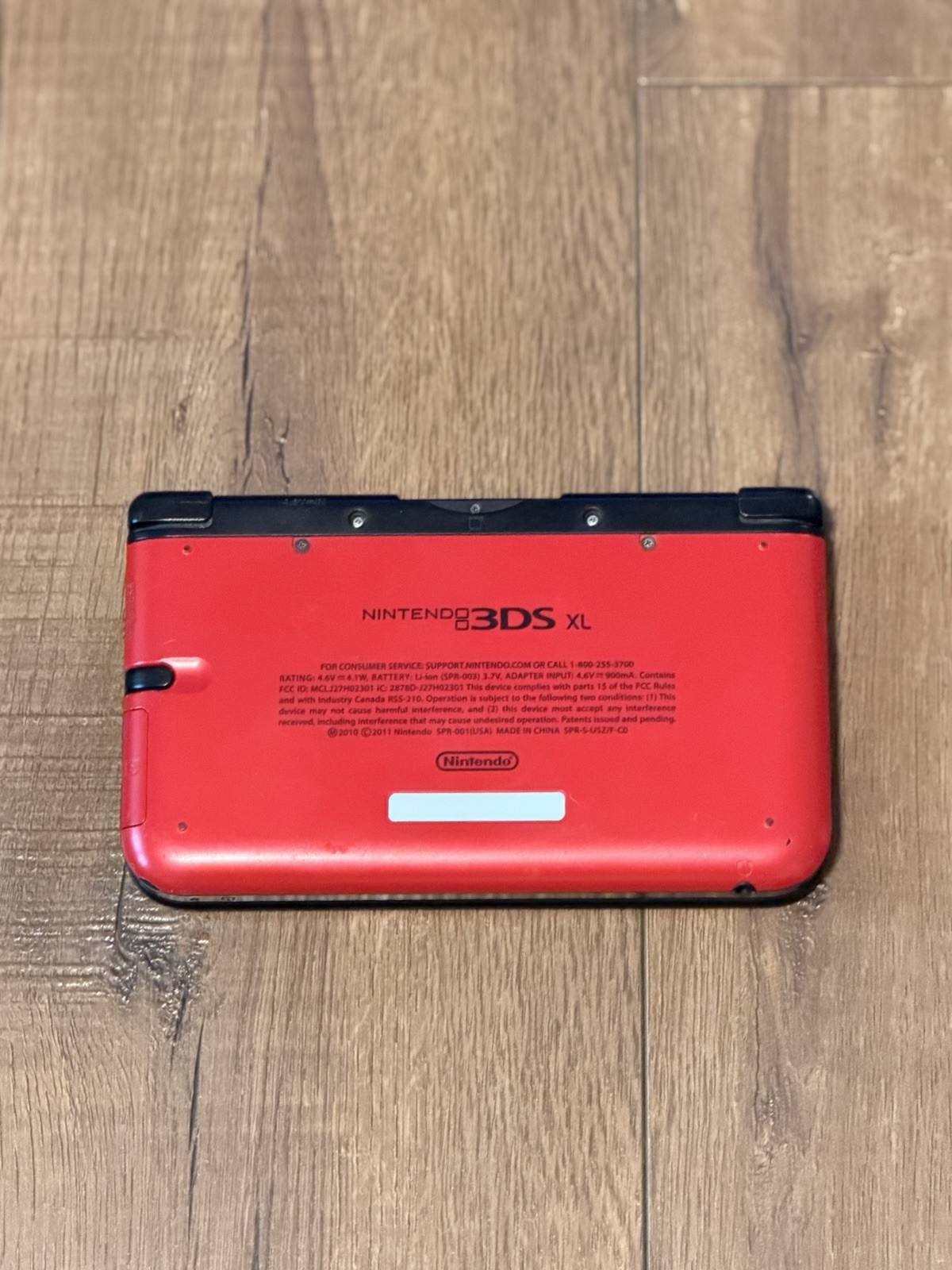 Nintendo 3DS XL Red & Black Handheld Console CIB Complete *READ tested Fast Ship