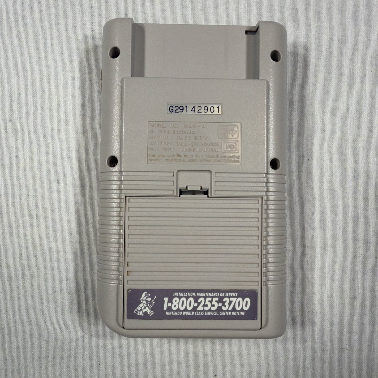 1989 Nintendo Game Boy Launch Edition Handheld System Gray In Box