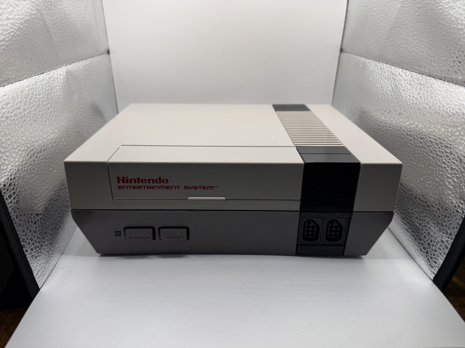Nintendo NES-001 Original Console System w/ New 72-Pin Connector Tested