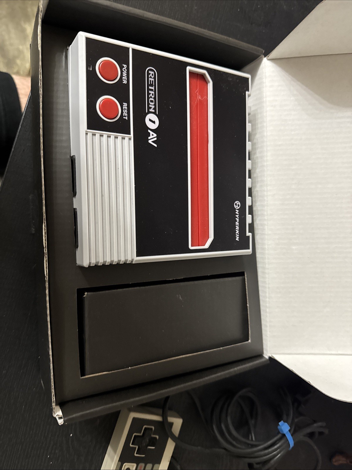 Hyperkin M07473-GR Gaming Console – Gray, Tested And Working!