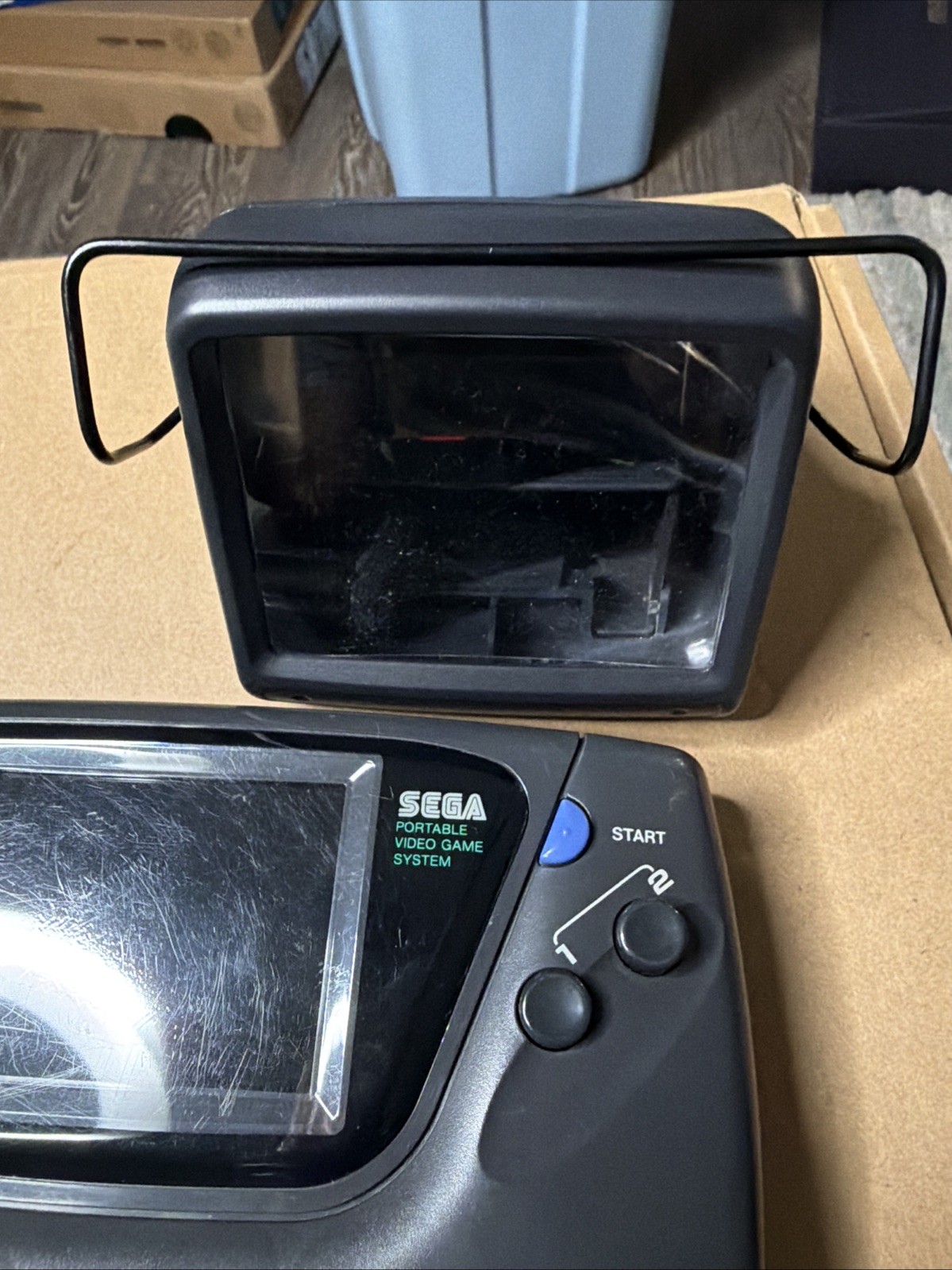 SEGA Game Gear Original Console Excellent WORKING 9 Games Included Plus Extras