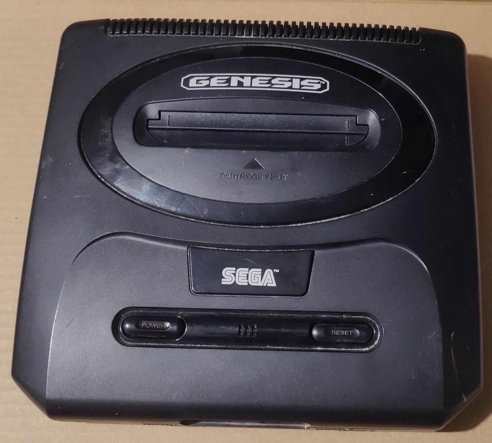 SEGA Genesis II 16MB Home Console – Black. Cleaned, Recapped