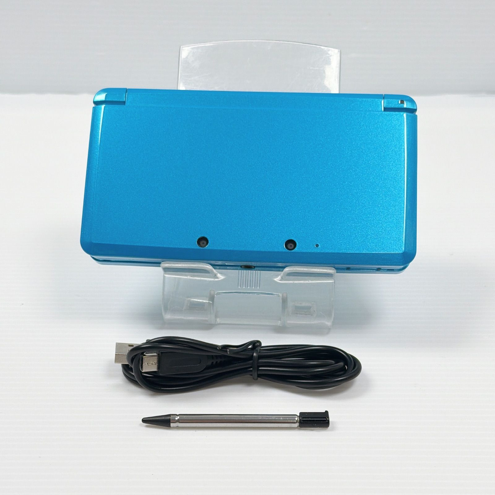Nintendo 3DS Light Blue Console CTR-001 Tested Working