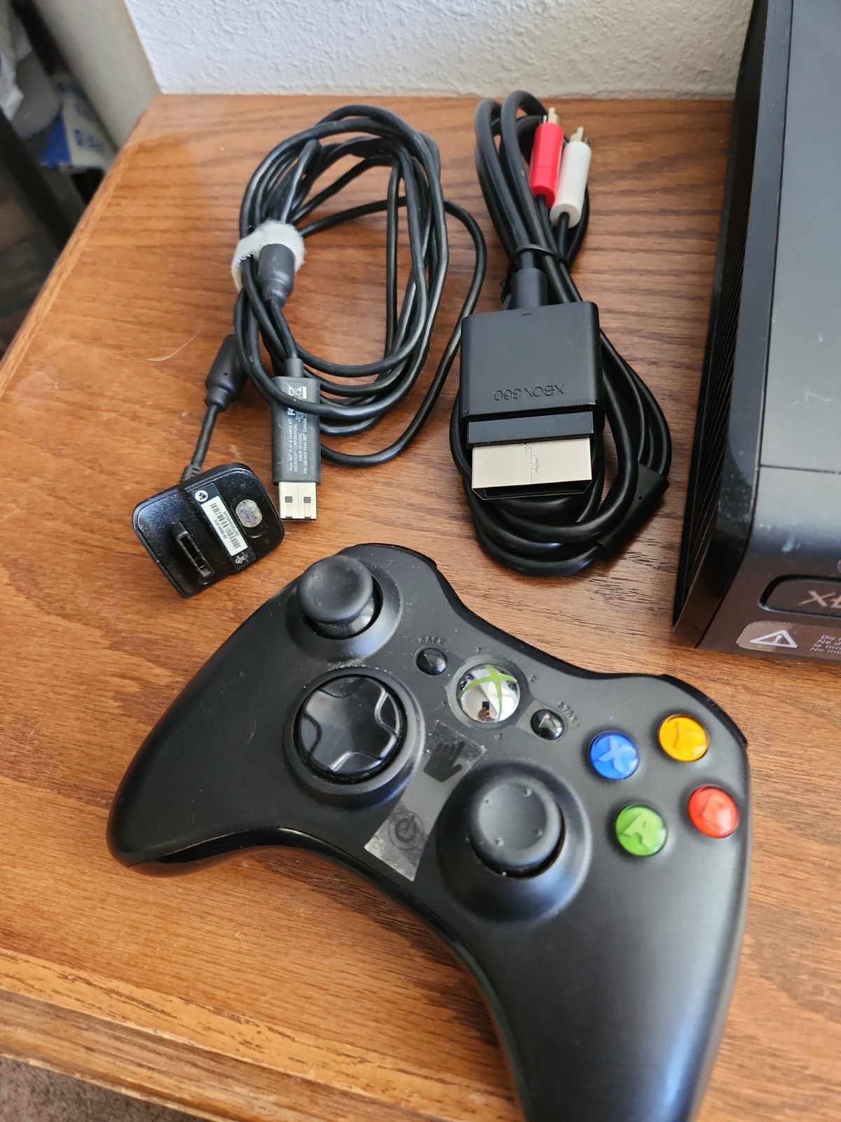 Microsoft Xbox 360 S 1439 250GB Black Console Wi-Fi HDMI 1080p NTSC-U/C