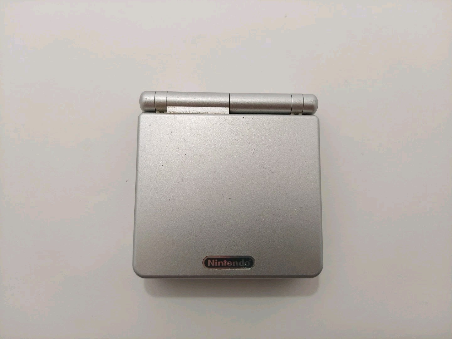 Nintendo Game Boy Advance GBA SP Silver AGS-001 Bundle w/ 2 Games & Oem Charger