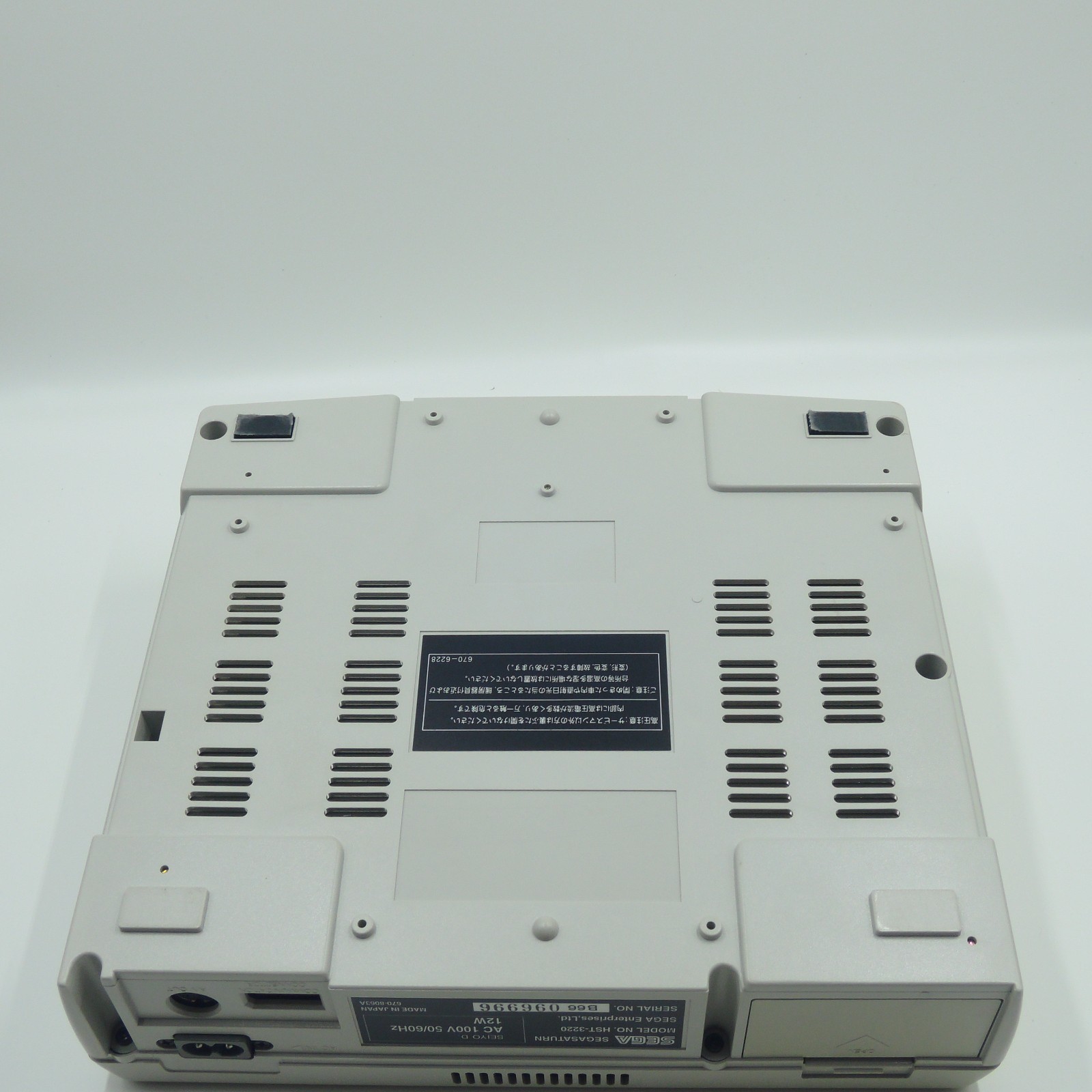 Sega Saturn Console White HST-0014 HST-3220 Japanese 100V Tested