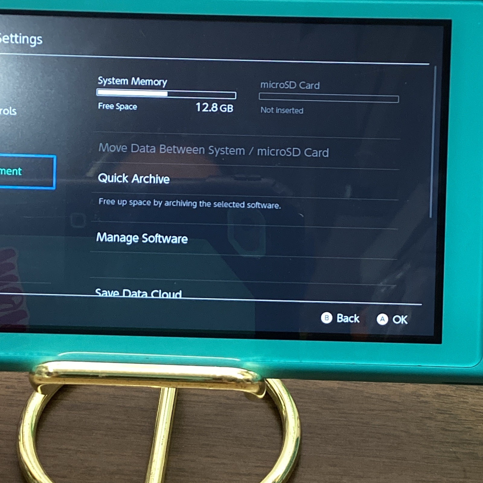 Nintendo Switch Lite Turquoise Teal Handheld Console Bundle with Zelda Game