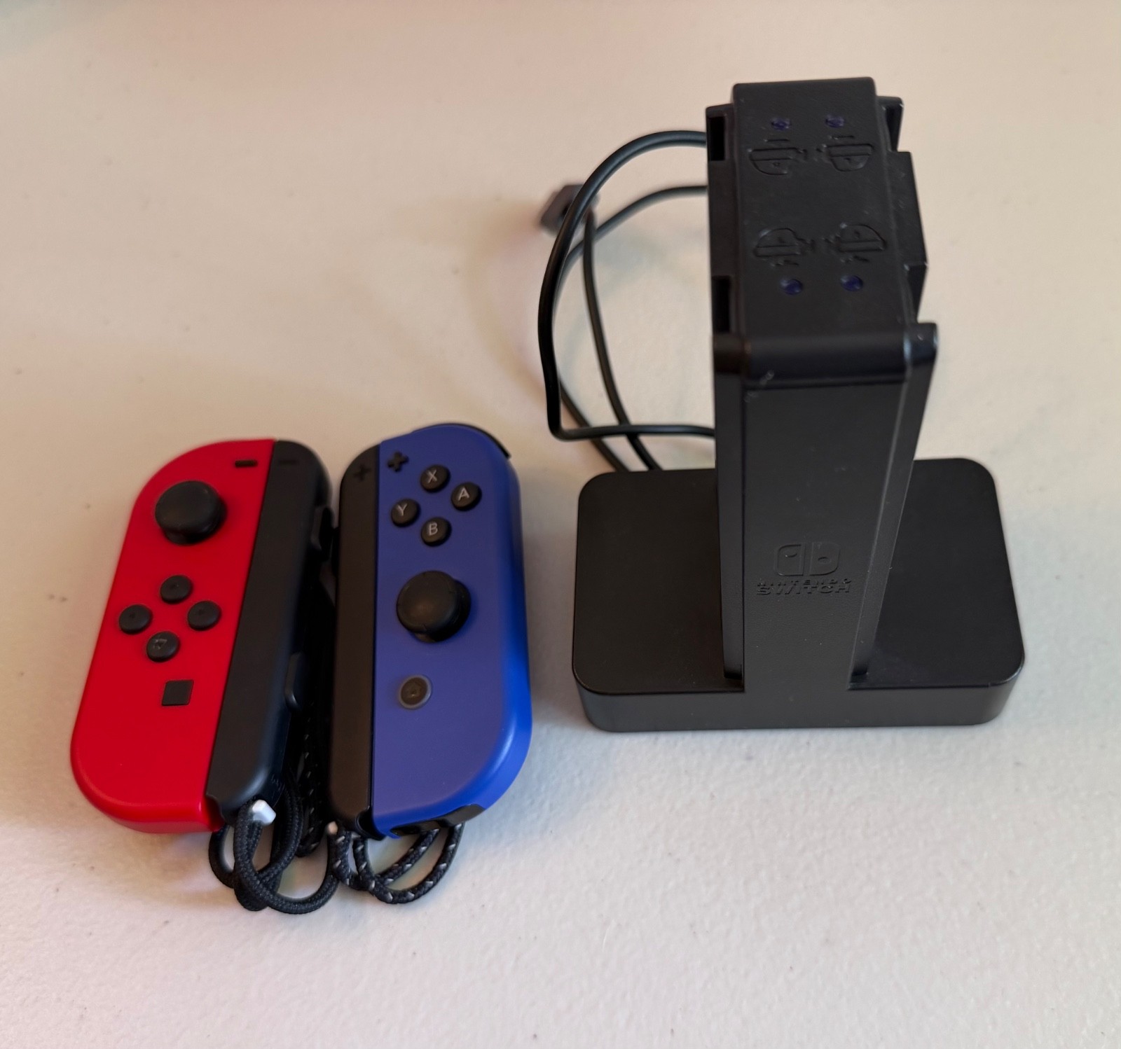 Nintendo Switch OLED White Console Bundle – Case + SD Card + Joy Cons + Game