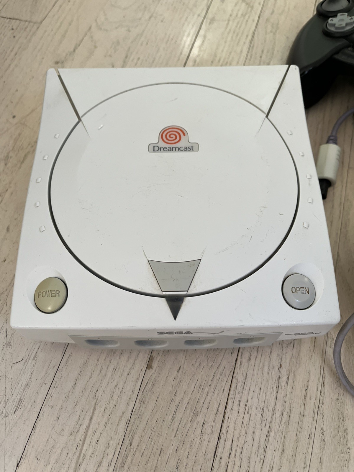 Sega Dreamcast Console Bundle Tested OEM Controller VMU AV Power Cables Works