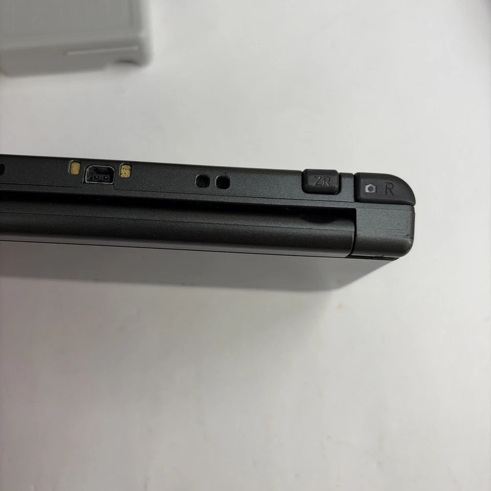 New Nintendo 3DS XL Gray Black Console W Charger Stylus US Version Top IPS