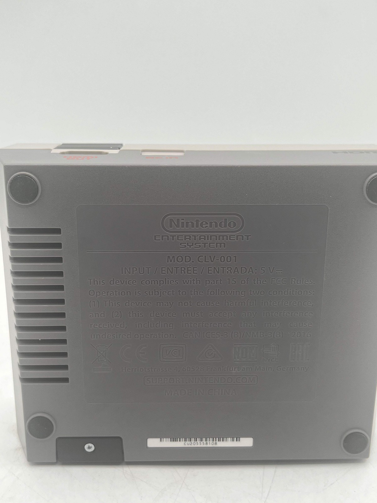 Nintendo NES Classic Edition CLV-001 Console w/ 2 Controllers Tested Free Shippi