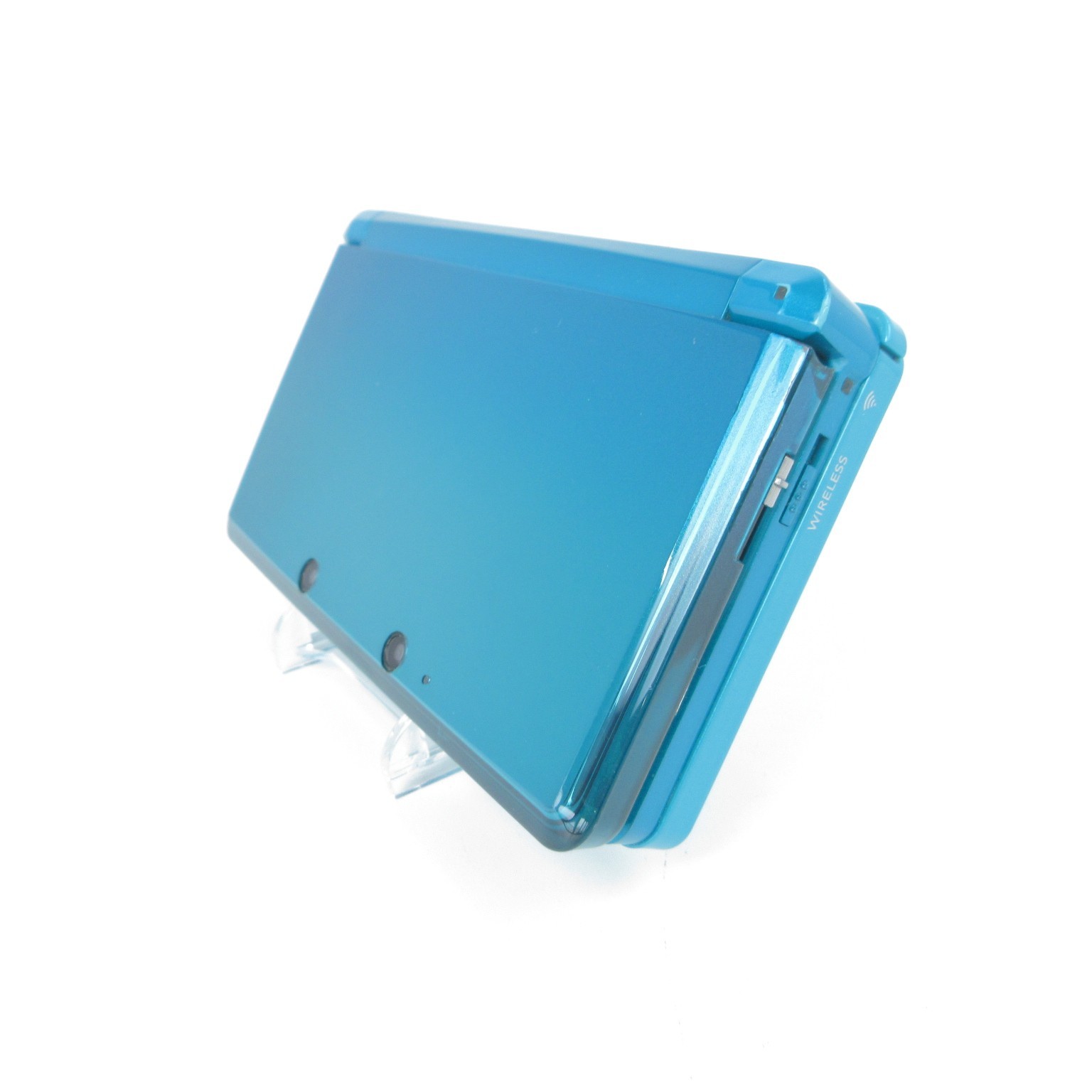 【Excellent】Nintendo 3DS Aqua Blue Console Japanese Edition #DEN0214/07