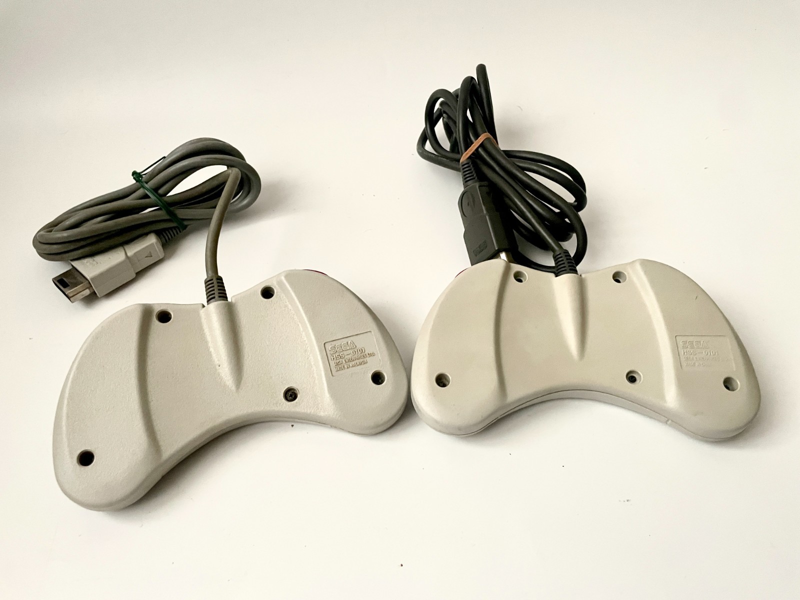Sega Saturn White Console Bundle 2 Controllers Cables 5 Games NTSC-J Japan Retro