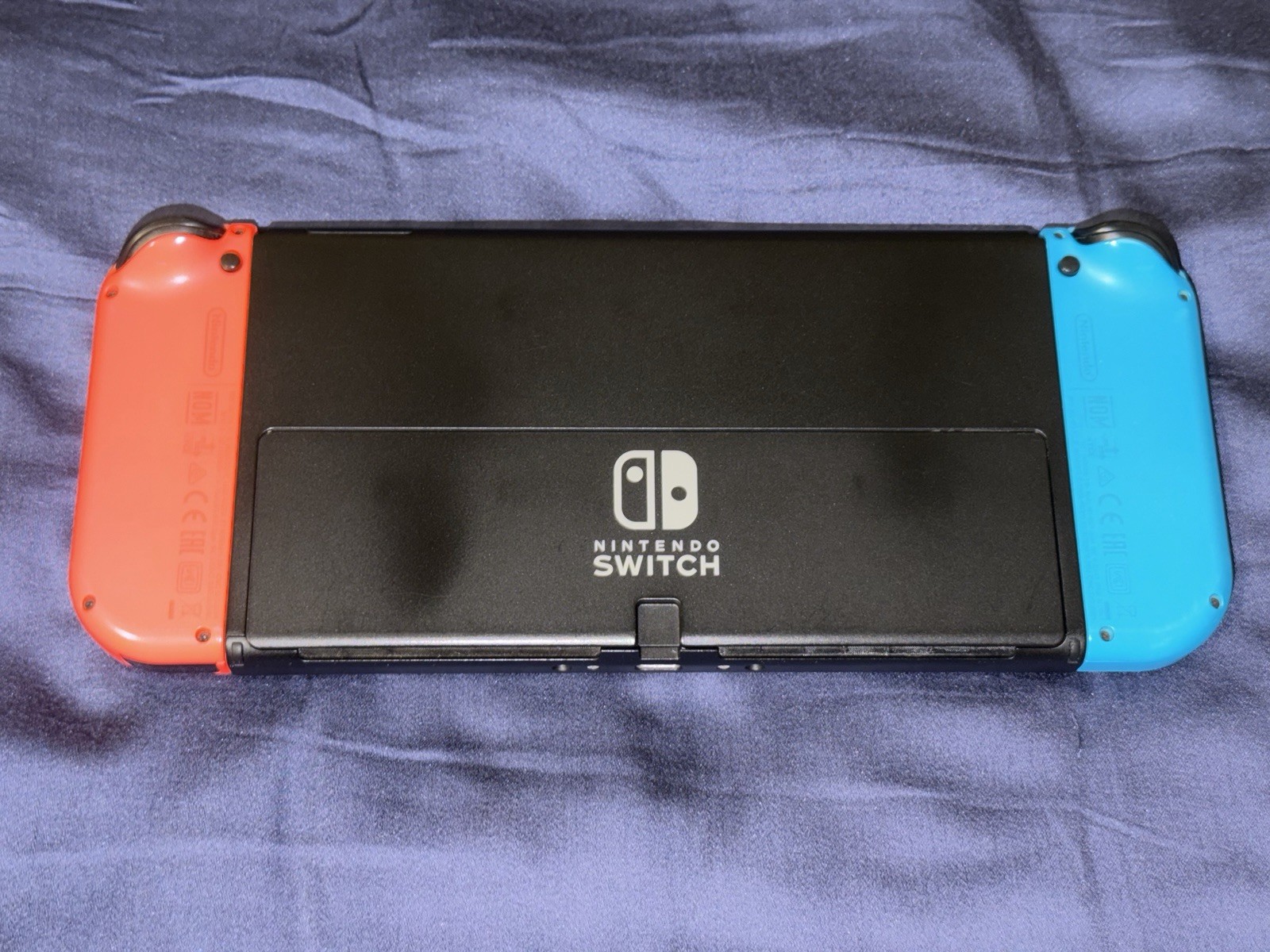 Nintendo Switch OLED Model Neon Red/Blue Joy-Con HEG-001 64GB Handheld Console