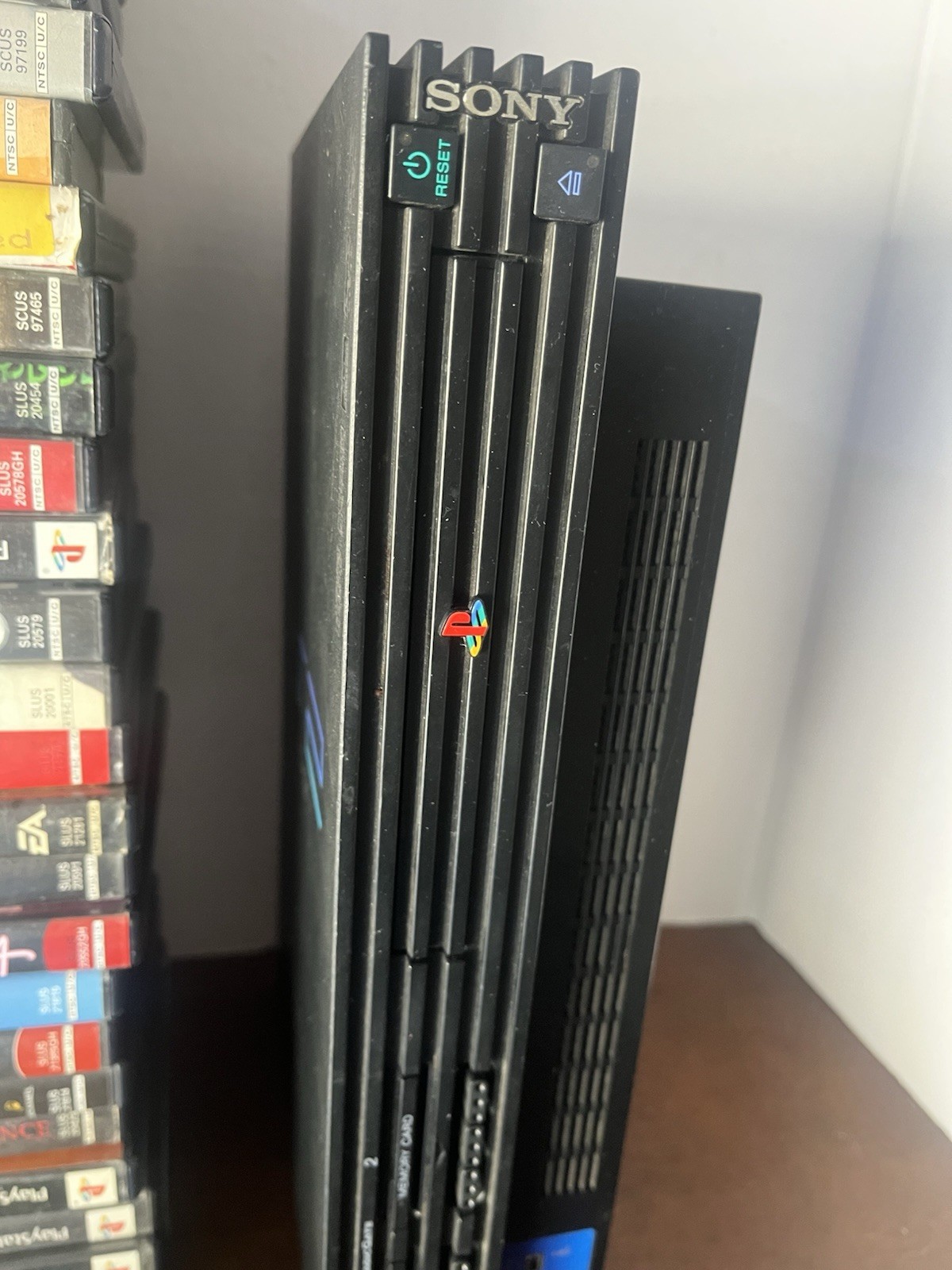 Sony PlayStation 2 Fat Console PS2 Bundle with Over 20 Games/ No Controllers