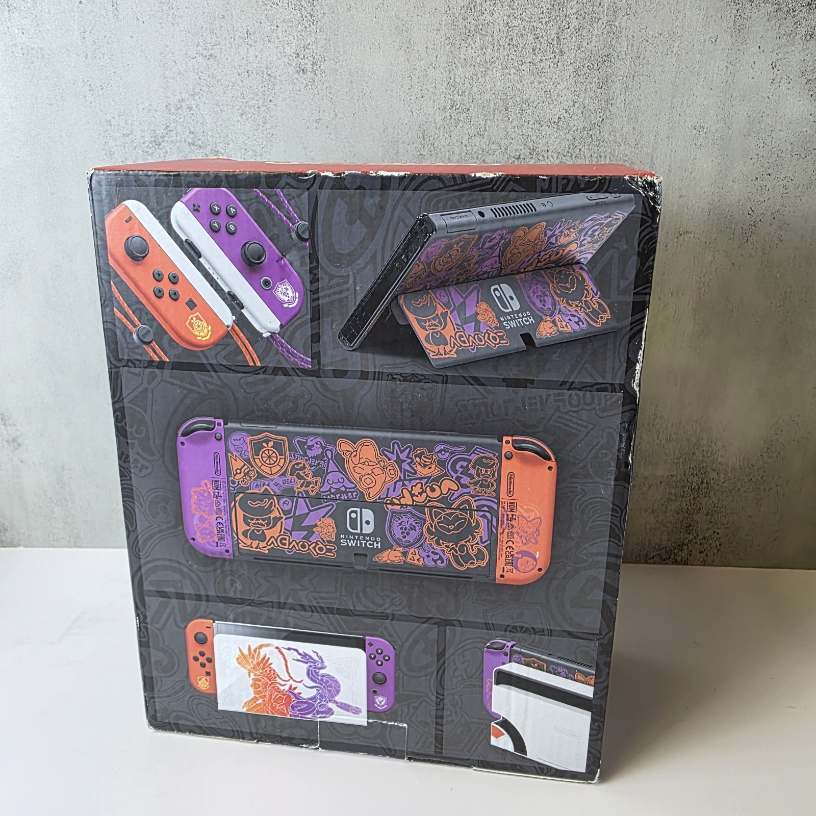 Nintendo Switch Pokemon Scarlet and Violet Edition OLED – No Switch Or Joycons