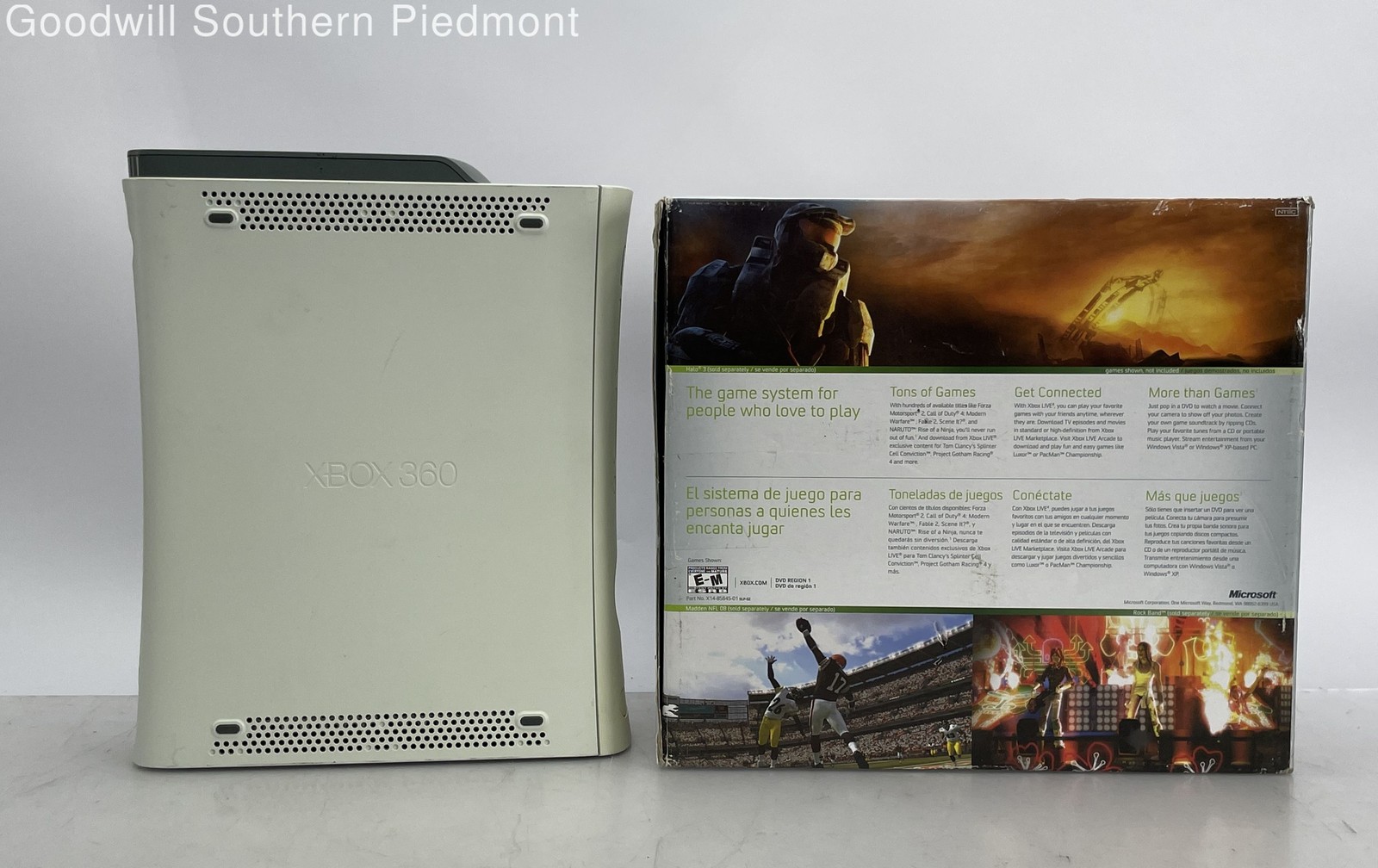 Microsoft Xbox 360 60GB Indiana Jones Kung Fu Panda Bundle – Falcon – Tested