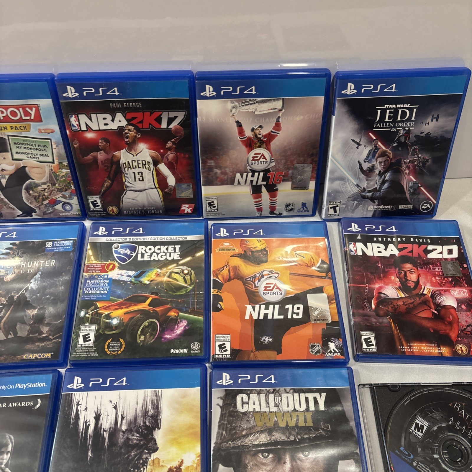 PS4 Pro 1TB CUH-7215B MEGA Bundle, Lot – 20 Games, Controller Tested