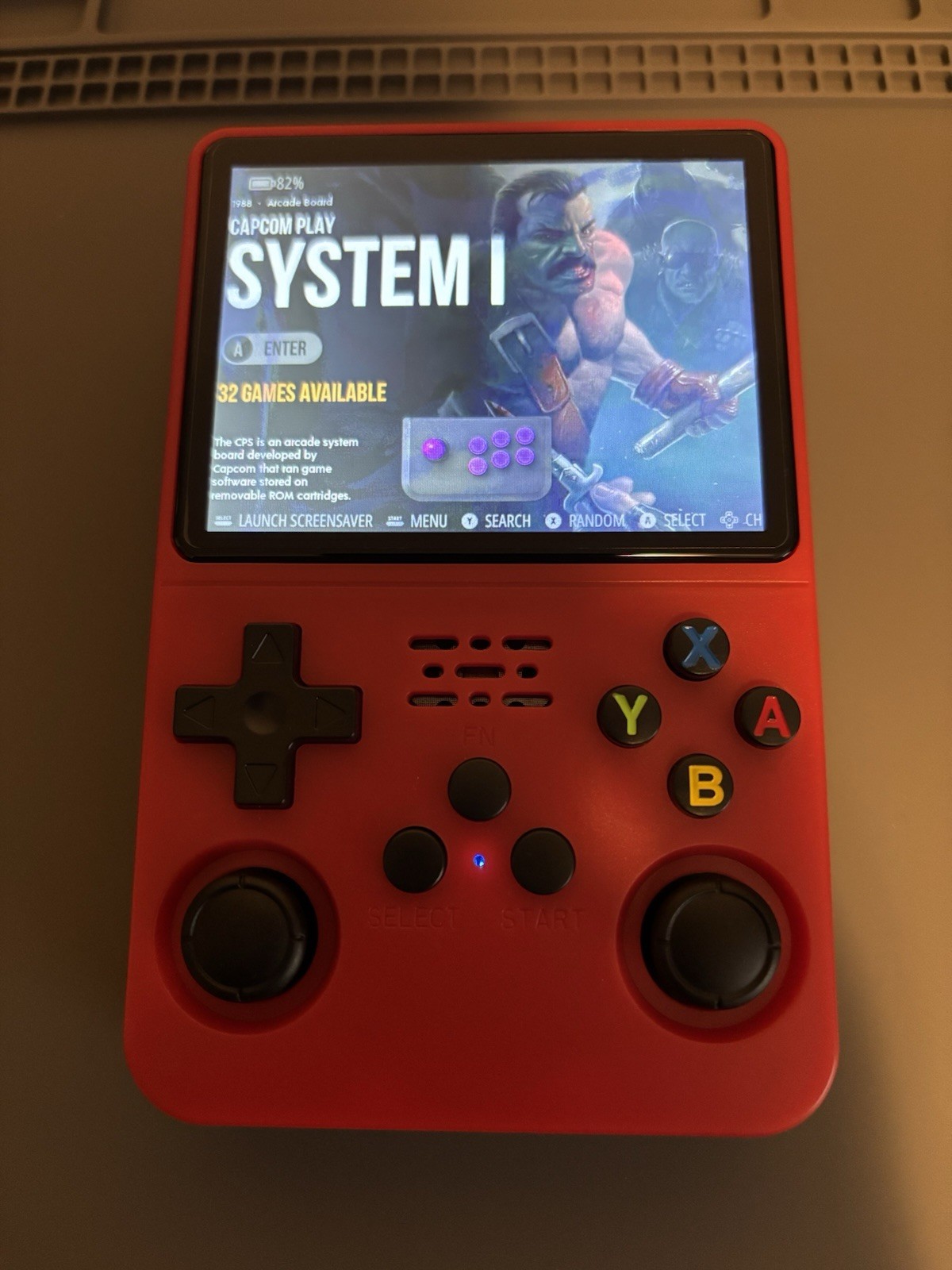 R36S Game Console (Red)