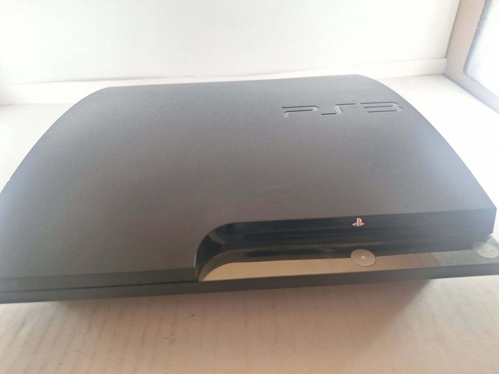 Sony PlayStation 3 – Slim Cech-2001A Black Console For Parts Or Repair