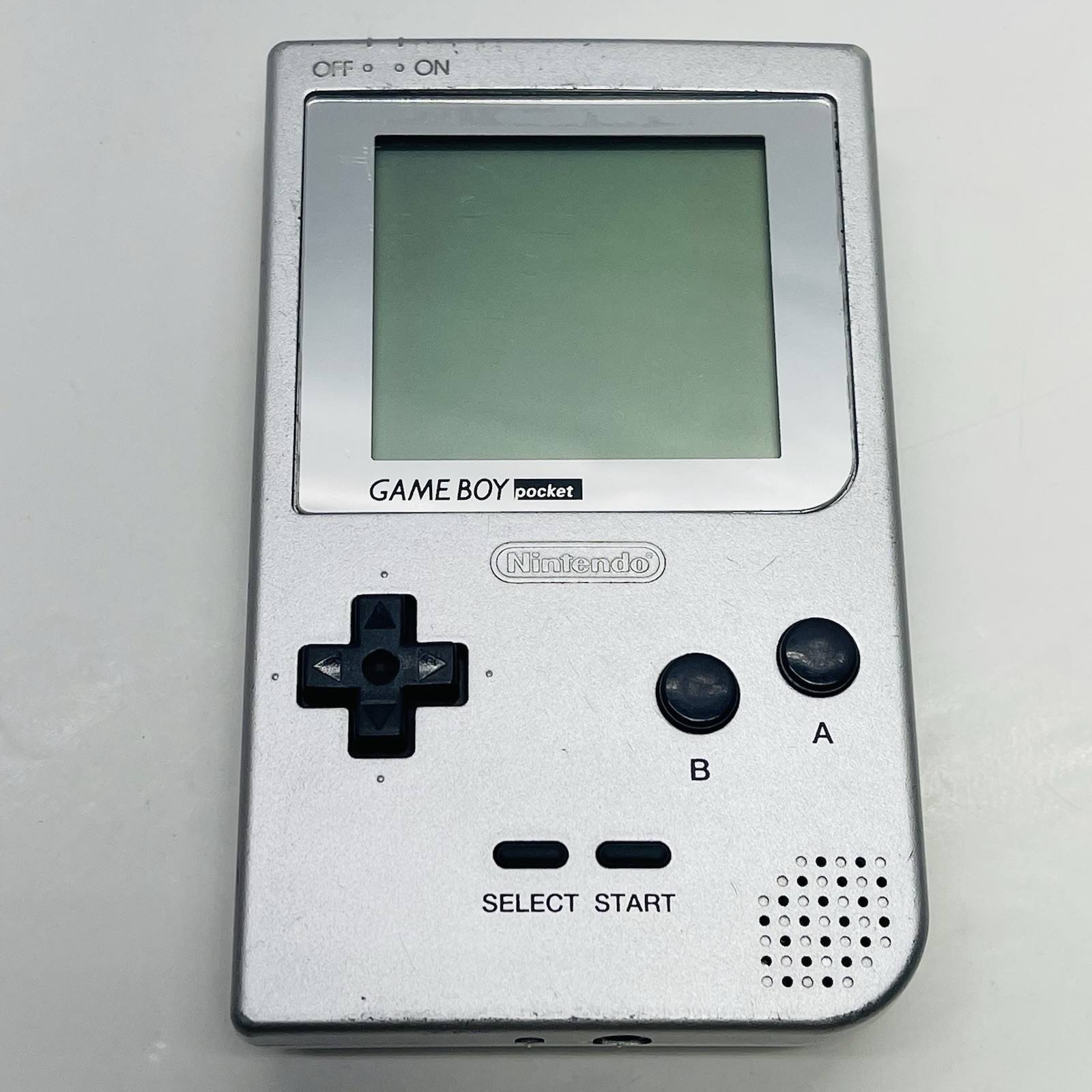 Nintendo Game Boy Pocket MGB-001 (Silver) Handheld Console Only – TESTED WORKING