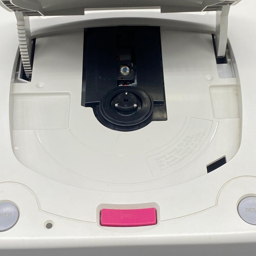 Sega Saturn White Console HST-3220 Tested Works Japanese NTSC-J Retro Game Syste