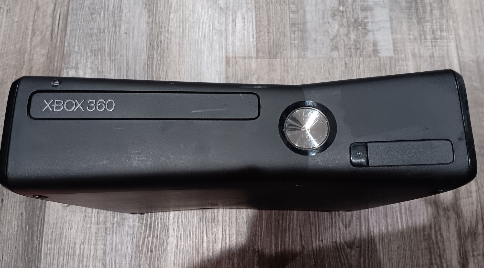 Microsoft Xbox 360 S Slim Black Matte Console 500GB Hard Drive HDD TESTED WORKS