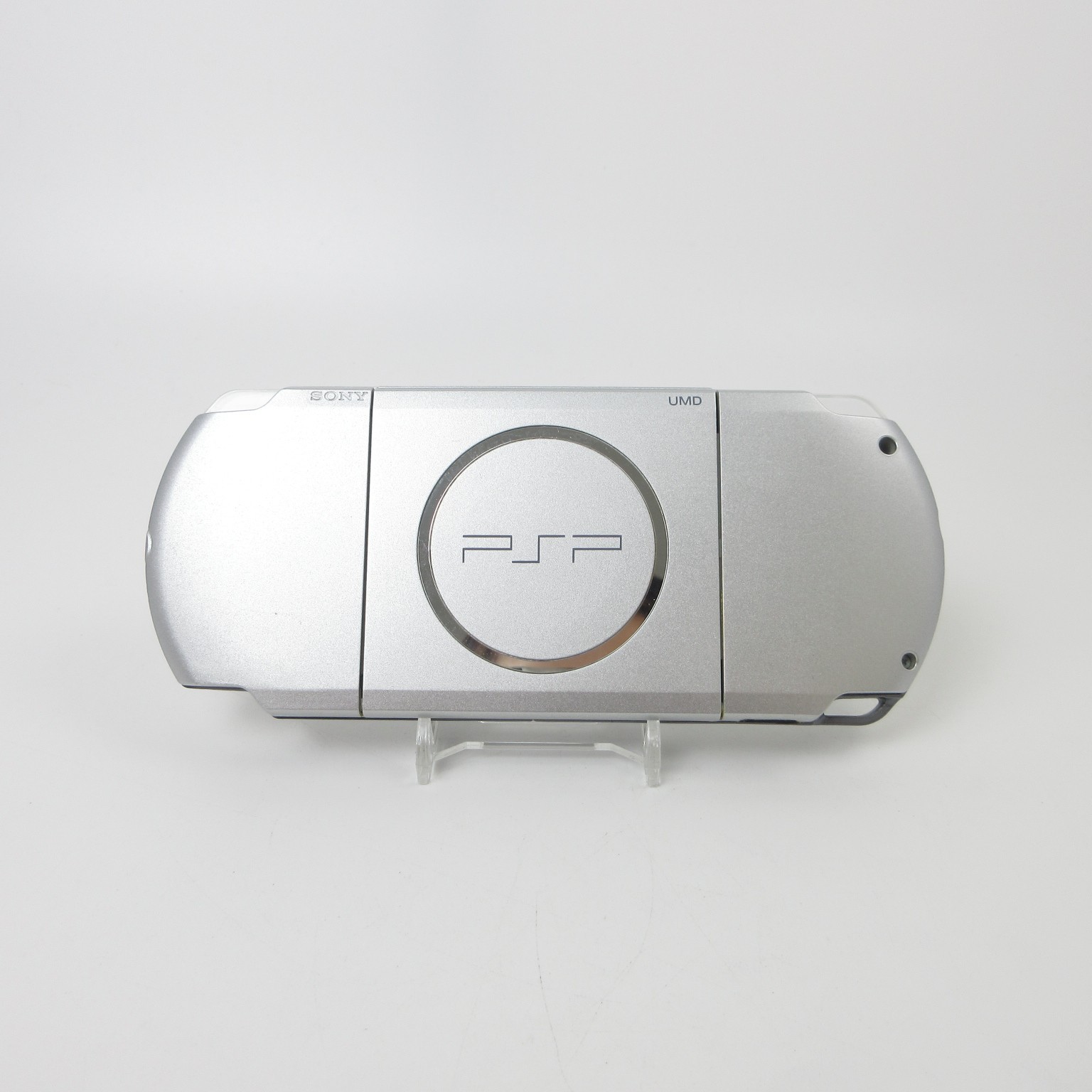 【Excellent】Sony PSP-3000 Mystic Silver Console No Battery Japan Ver. #TOY0516/04