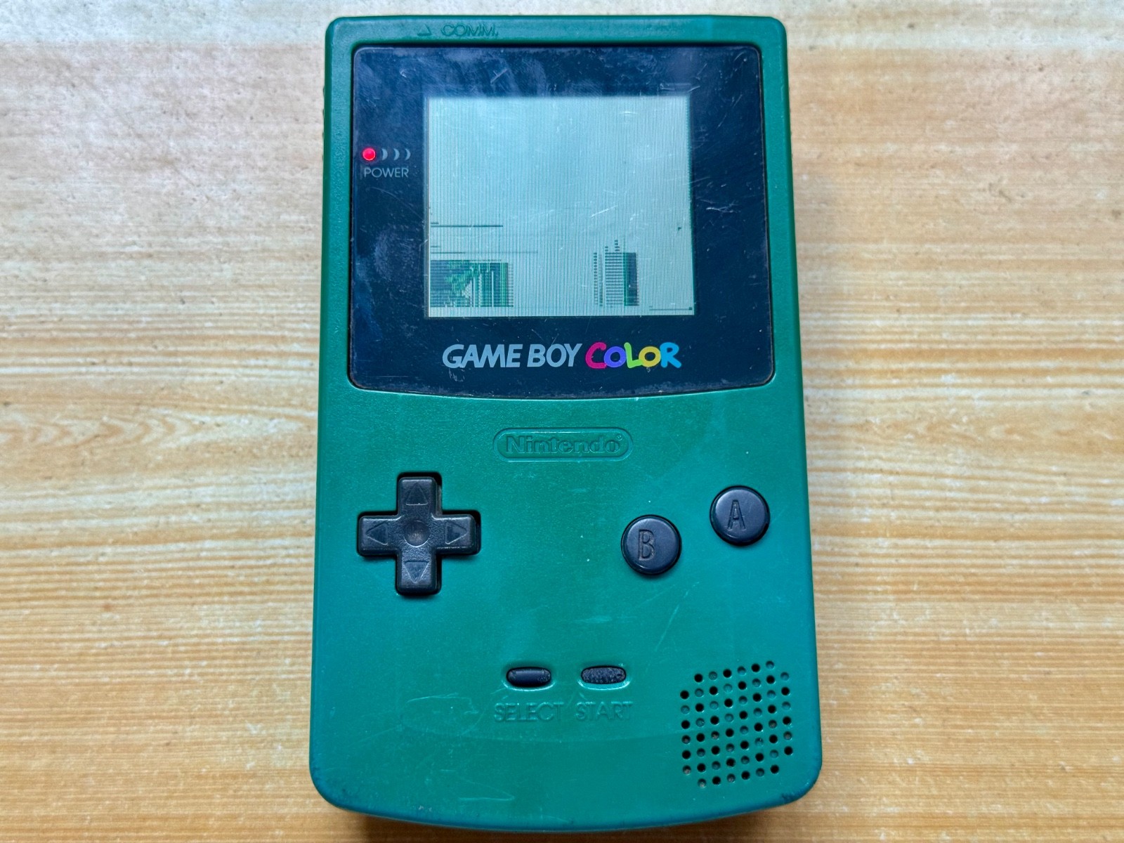 Nintendo Gameboy Color CGB-001 Teal Turquoise Green Handheld System Console GBC