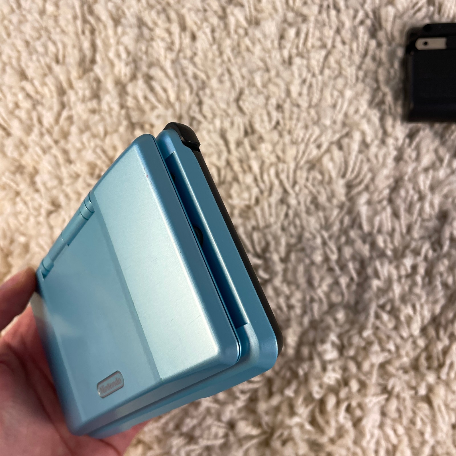 Nintendo DS Original OG Turqoise Blue Handheld Console NTR-001 Tested