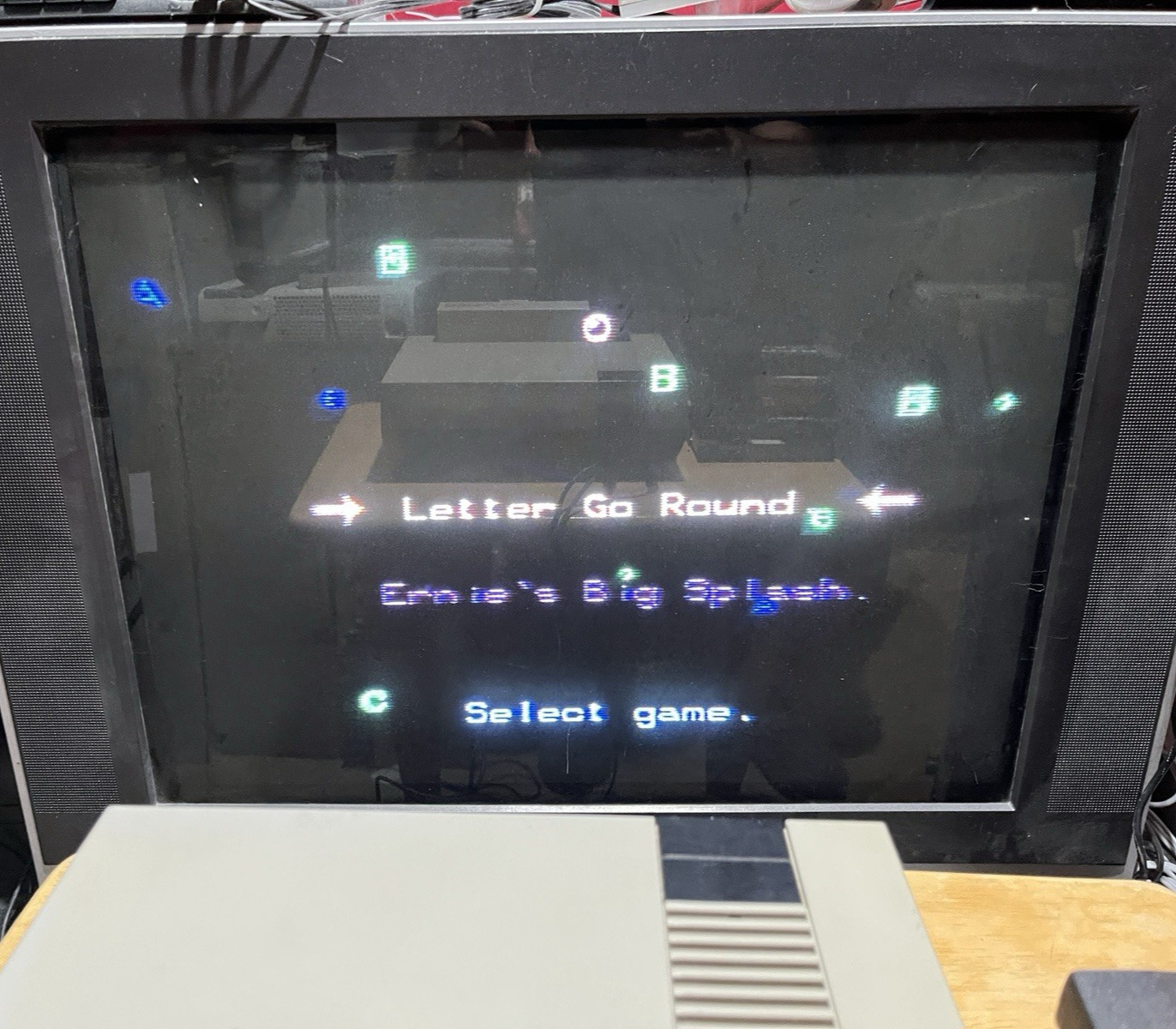 Nintendo NES Console with New 72 PIN Connector + 8 Games, Hookups & Controllers