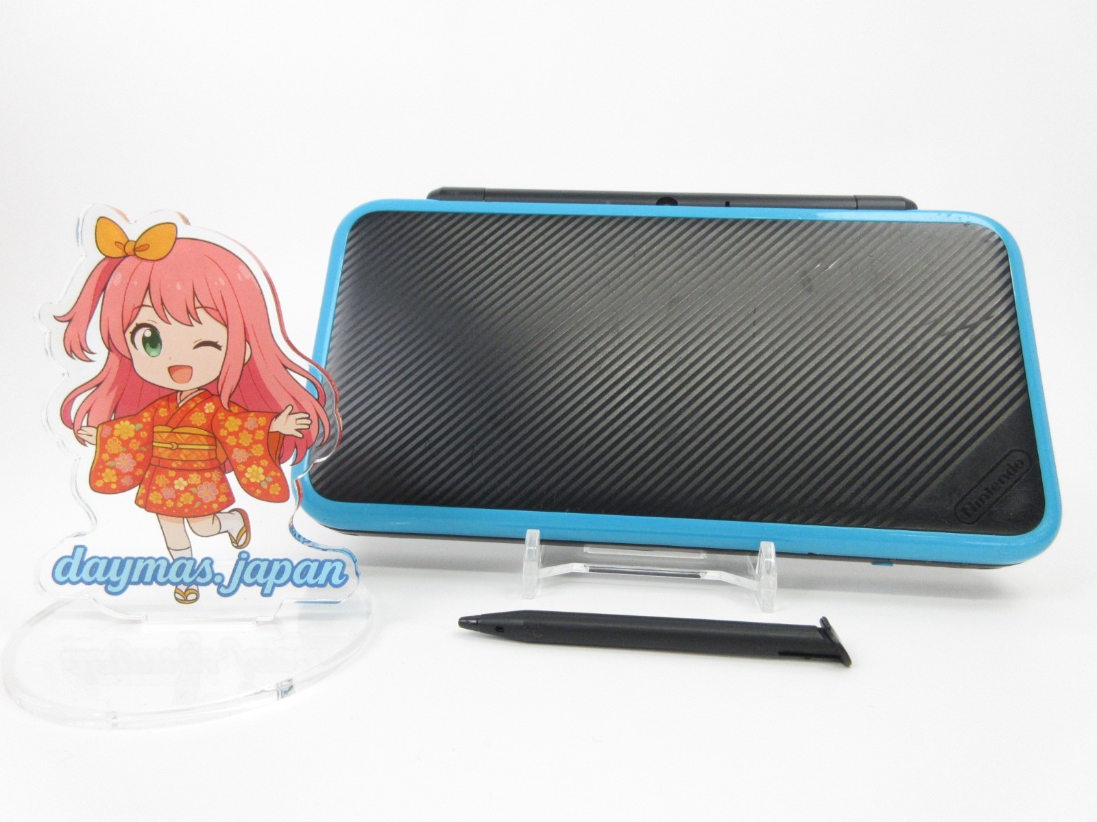 【Excellent】Nintendo New 2DS LL XL Black x Turquoise Console ONLY Japan Ver. #DEN