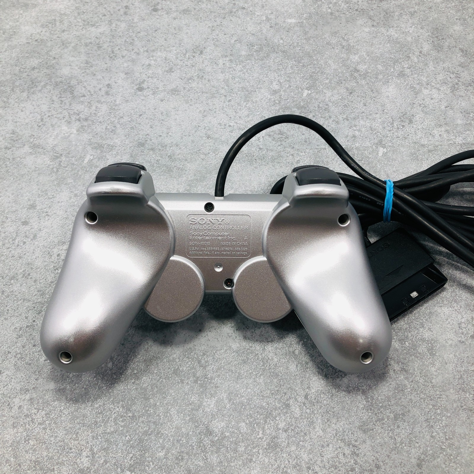 [Ex+5] Sony PS2 / Playstation PS 2 SCPH 39000 Silver Console NTSC-J Japan 06-37
