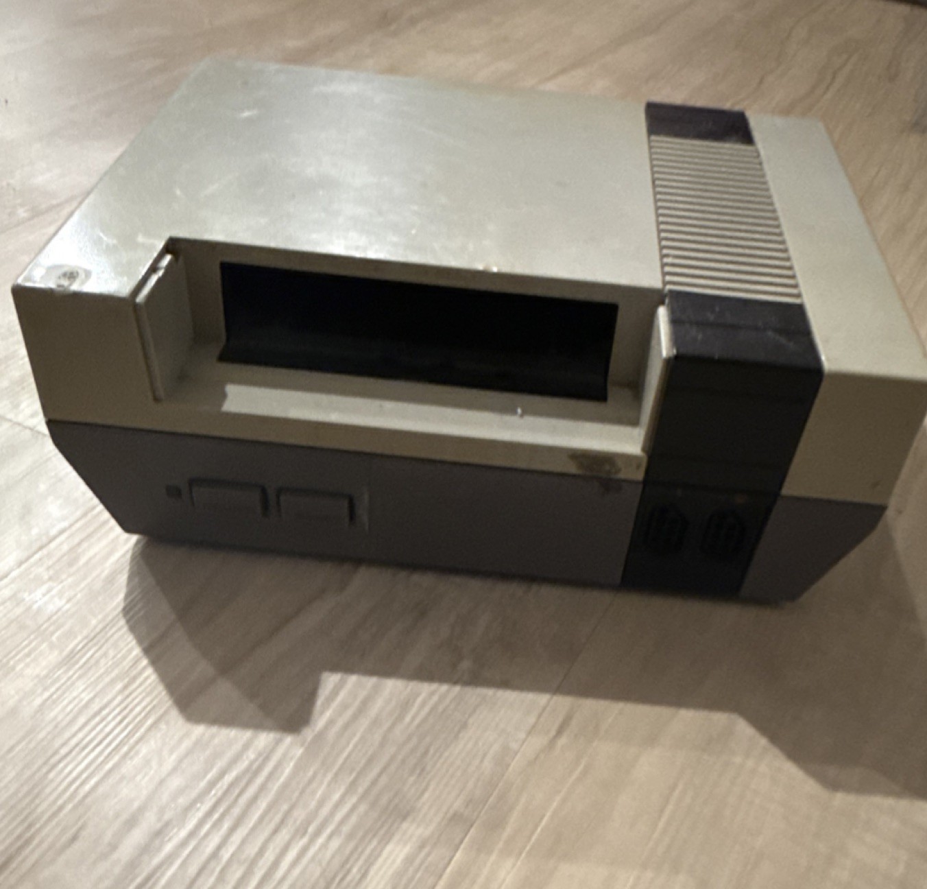 Nintendo Entertainment System NES Console Gray/Black Cartridge Slot RF RCA