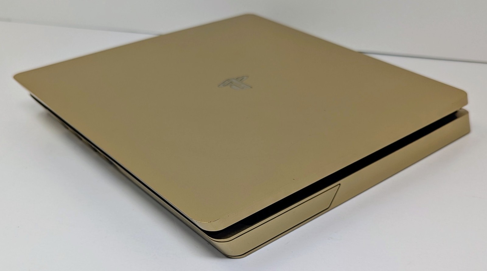 Sony PlayStation 4 PS4 Slim Limited Edition Gold 1TB Console w/ Injustice 2!