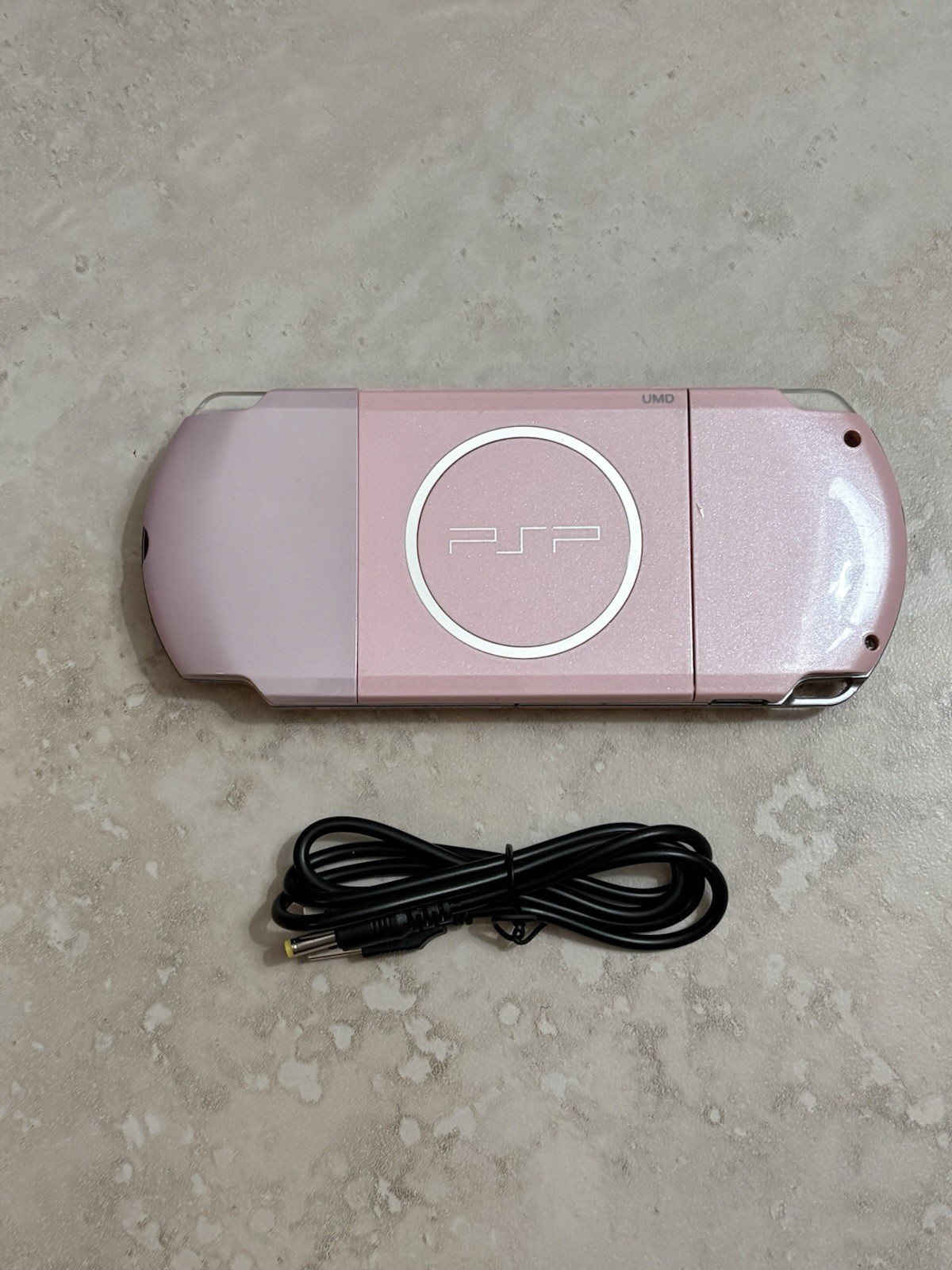 Blossom Pink Sony PSP 3000 System w/ Charger, Battery, & Bundle Import Very Good