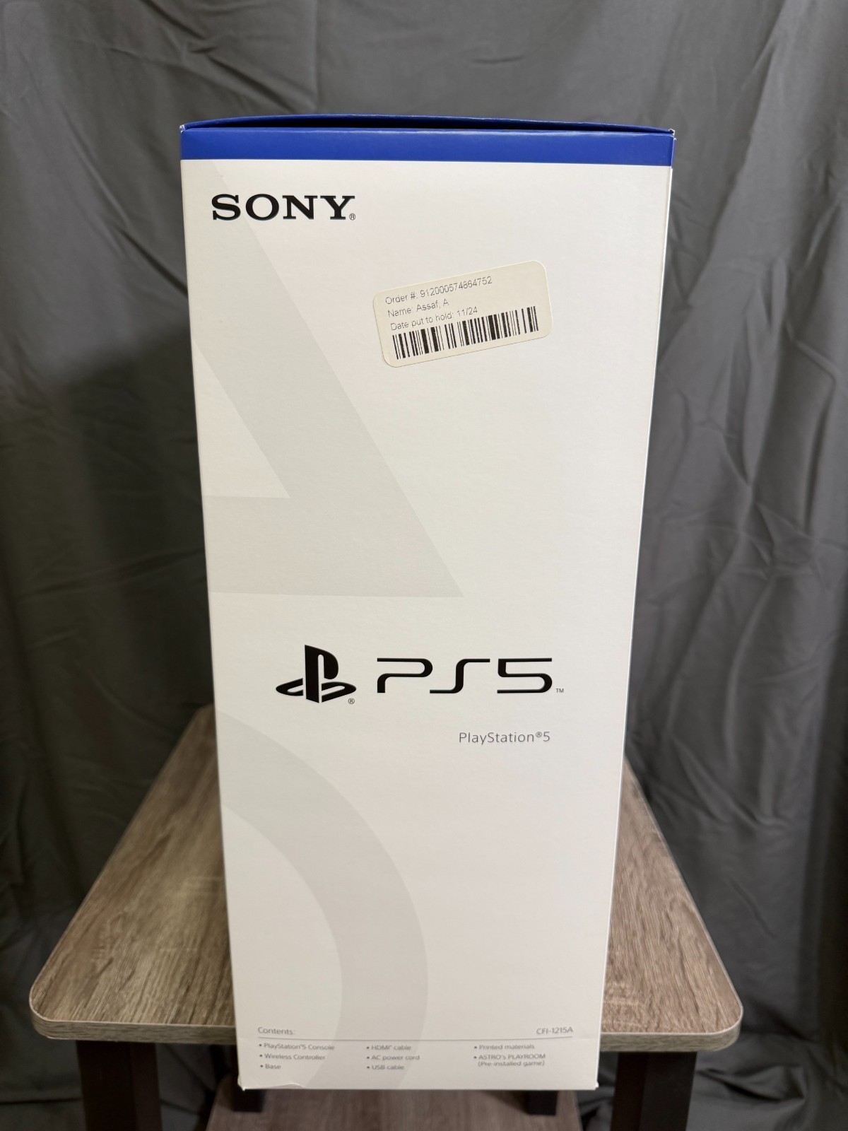 Sony PlayStation 5 Disc Edition Console CFI-1215A (White) | PS5 825GB NEW SEALED