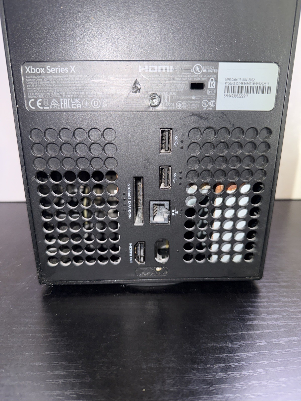 (parts/Non Working)Microsoft Xbox Series X Console Free Shipping