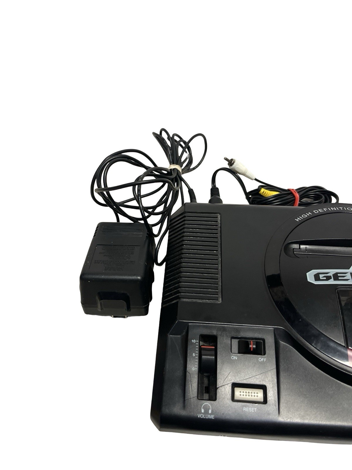 Sega Genesis Model 1 MK-1601 Console 1 Controller Power Adapter Av Cable Tested