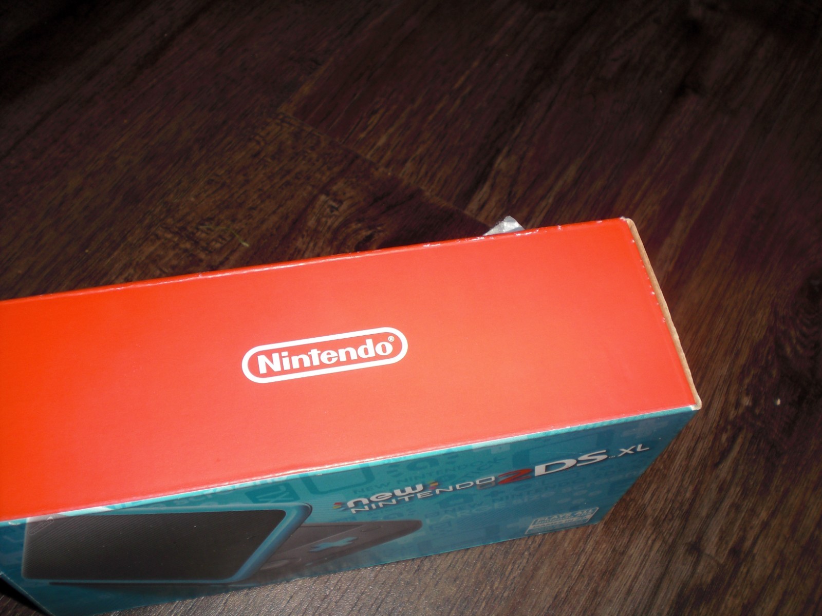 BRAND NEW Nintendo 2DS XL Console System Black Turquoise Blue SEALED NIB BOX