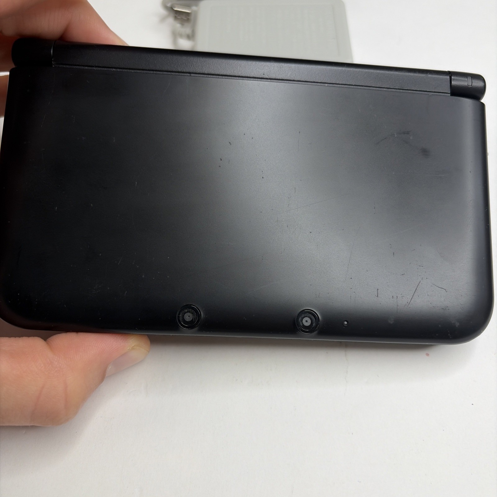 Nintendo 3DS XL Handheld Console SPR-001 Black US Model Charger Stylus