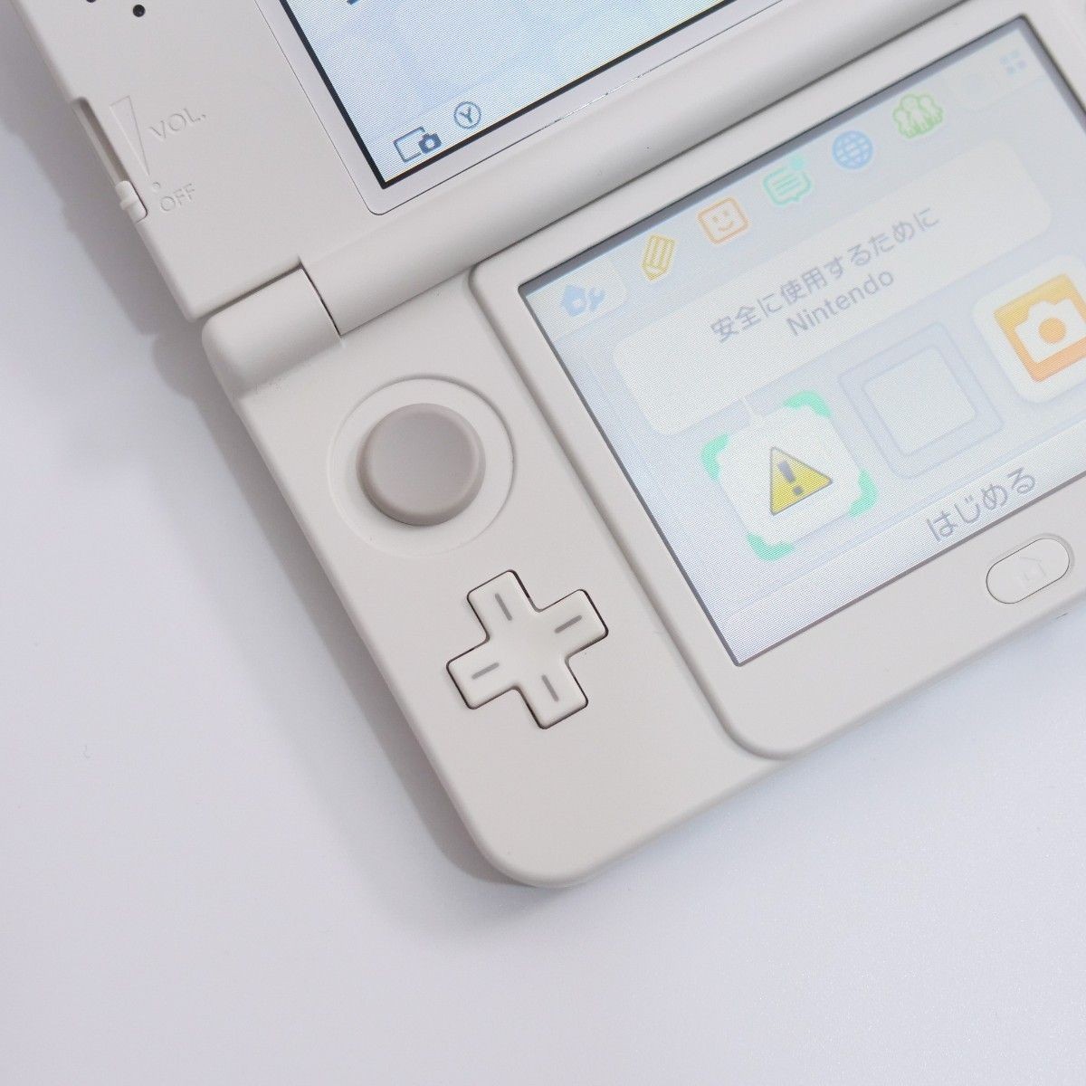 Nintendo New 3DS White Console Working Tested Japanese ver