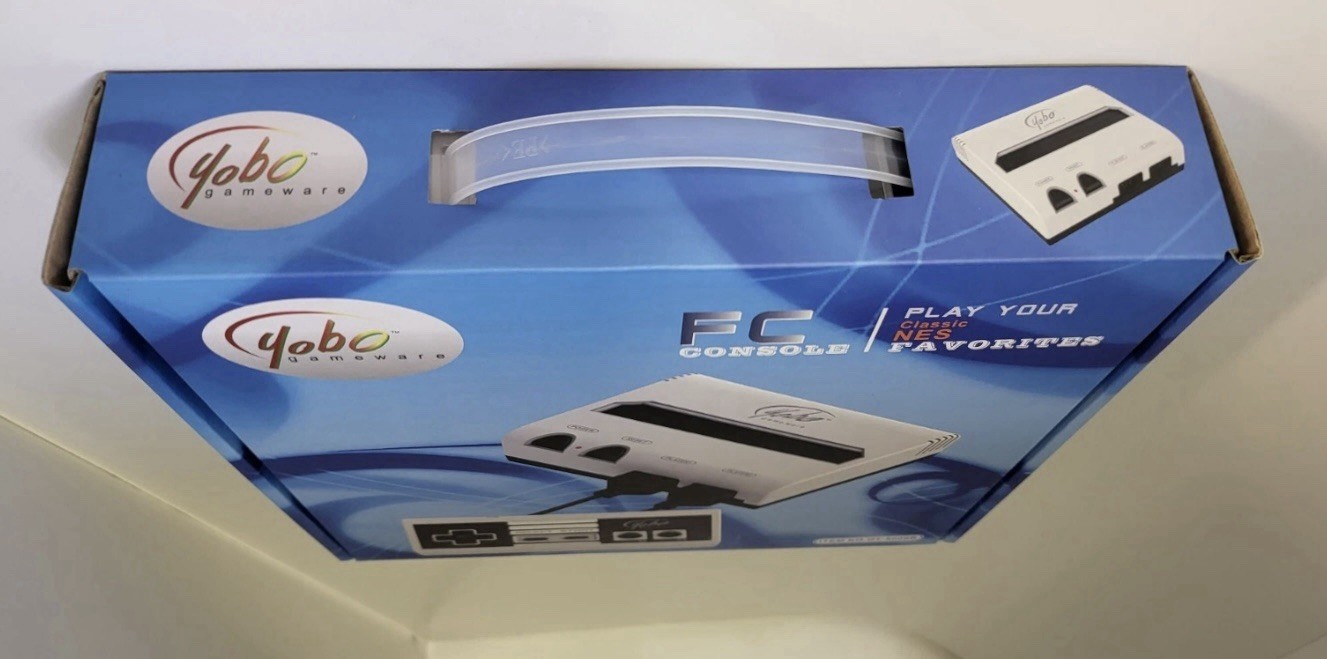 Yobo Fc Console Video Game System-play NES 8 Bit Nintendo Games Black&White NEW!