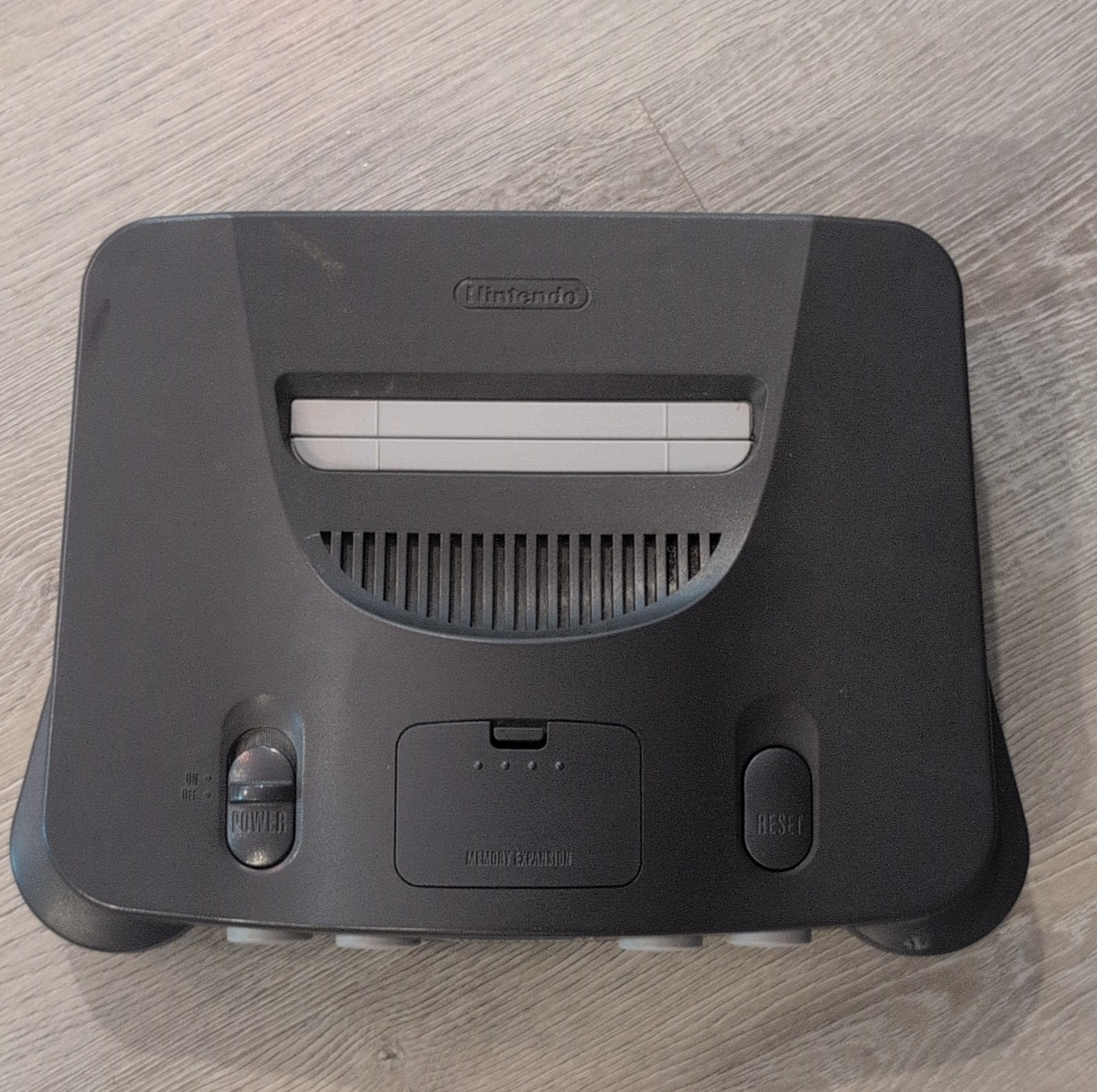 Nintendo 64 Black Video Game Console, Component RCA, Multiplayer, Home Console